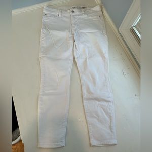 Gap White Skinny Jeans